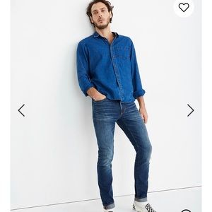 MADEWELL SKINNY ‘EVERYDAY FLEX JEANS’ 32X30 (NWT)